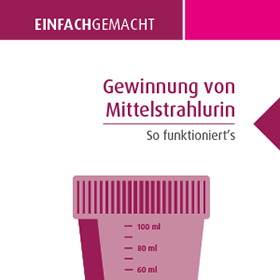 Gewinnug von Mittelstrahlurin